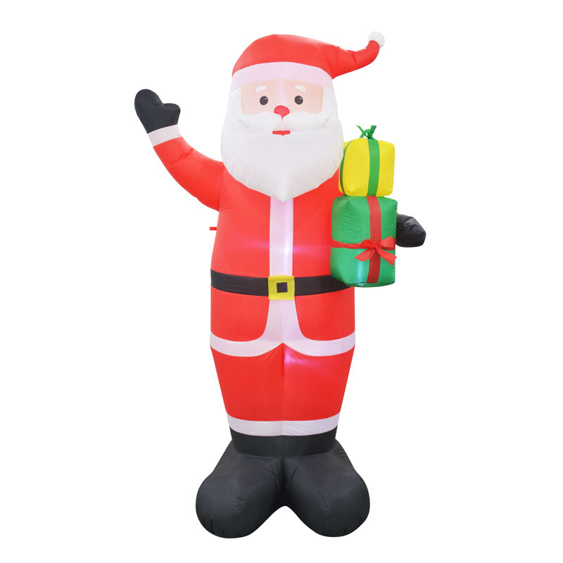 The Holiday Aisle® Santa Inflatable & Reviews Wayfair